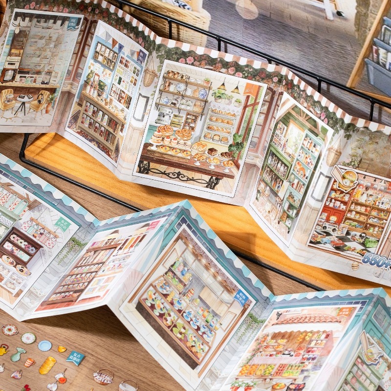 Vintage Collectible Shop - 24pcs Tea Story Vintage Mini Shop