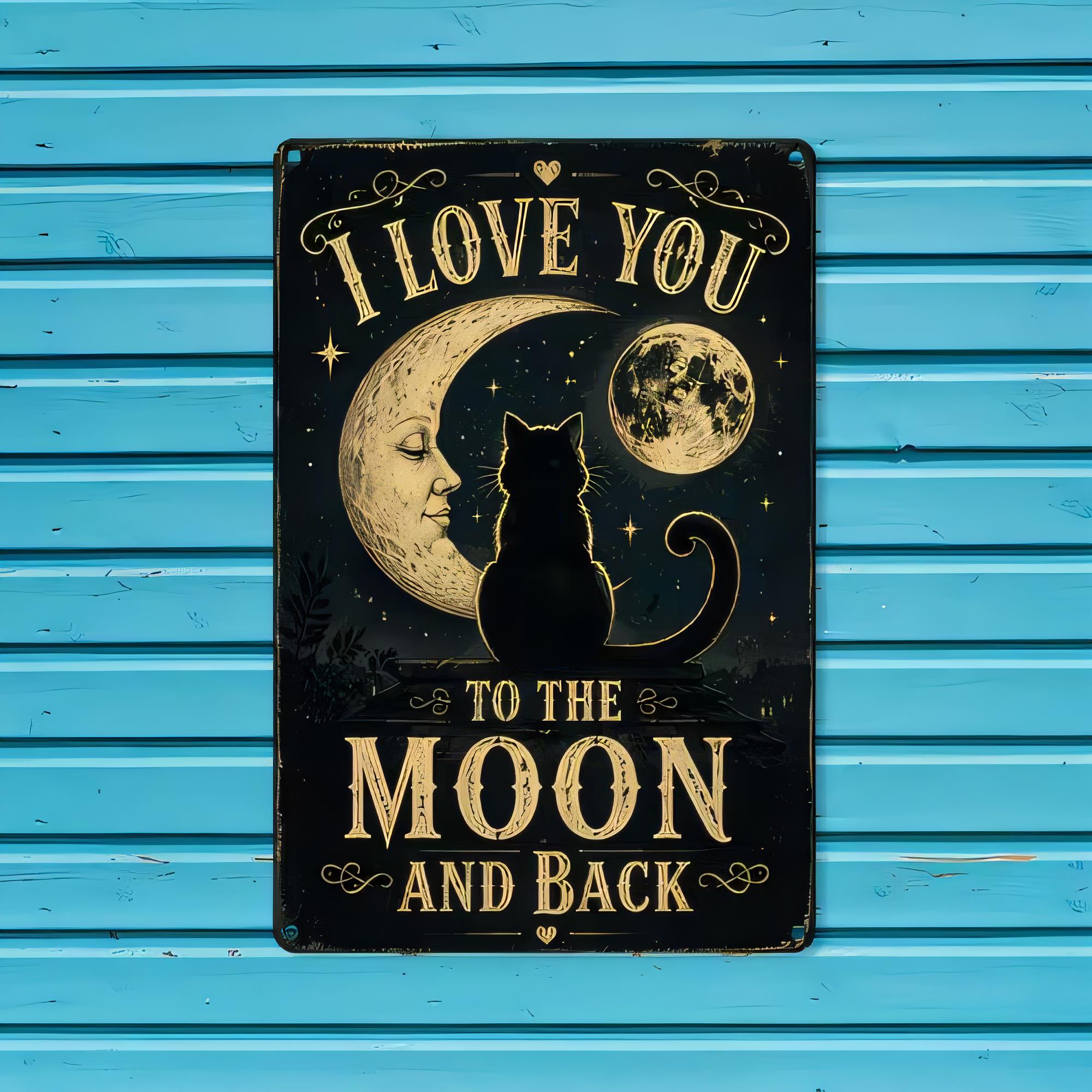 Vintage Collectible Signs - Tin Sign I Love You To