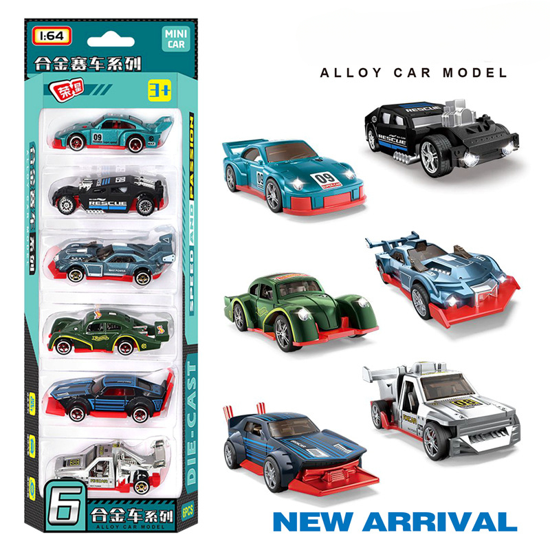 1:64 Alloy retro racing car 6- - Vintage Collectibles Toys ulasan dan harga