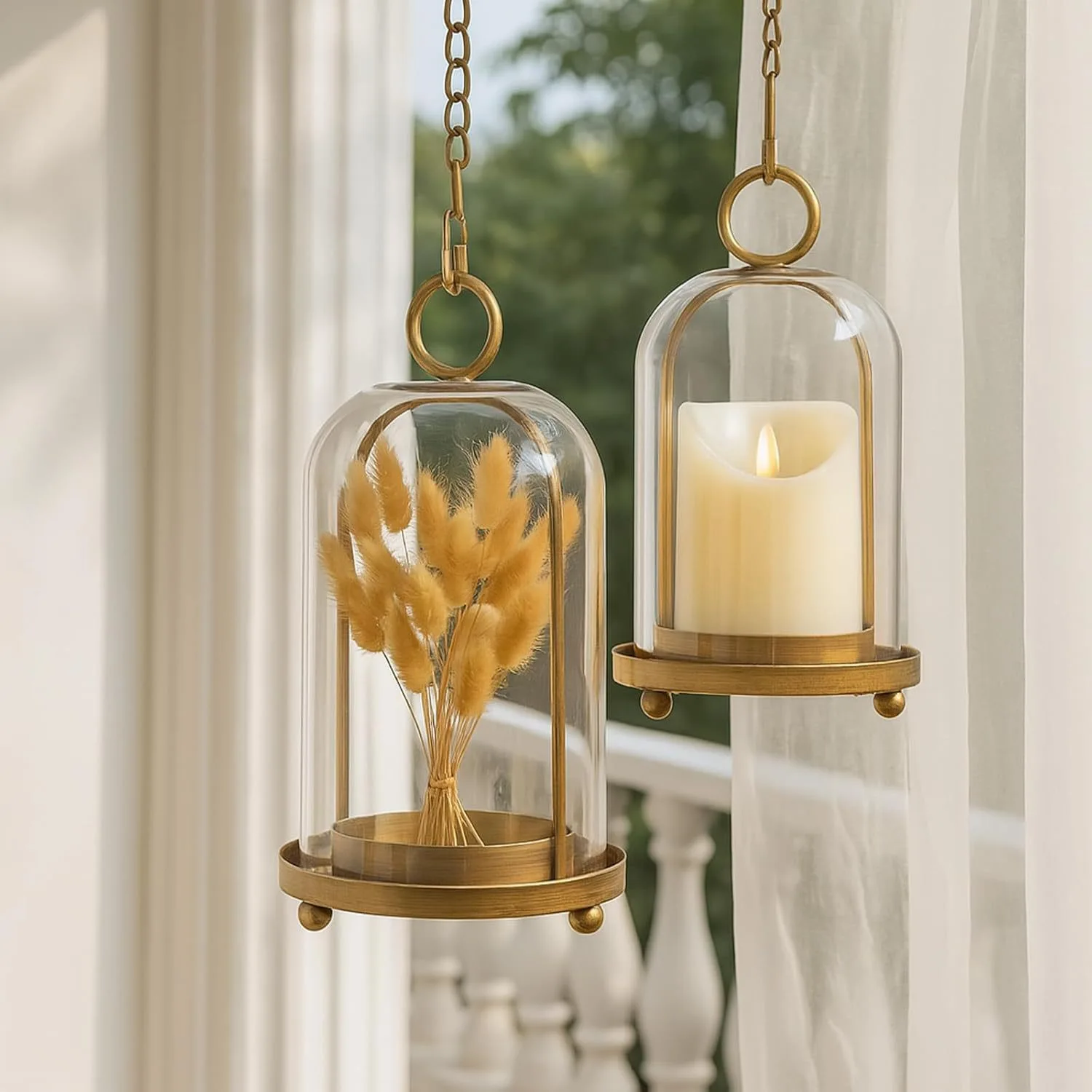 Vintage Metal & Glass Cover Ca - Vintage Collectible Glass ulasan dan harga