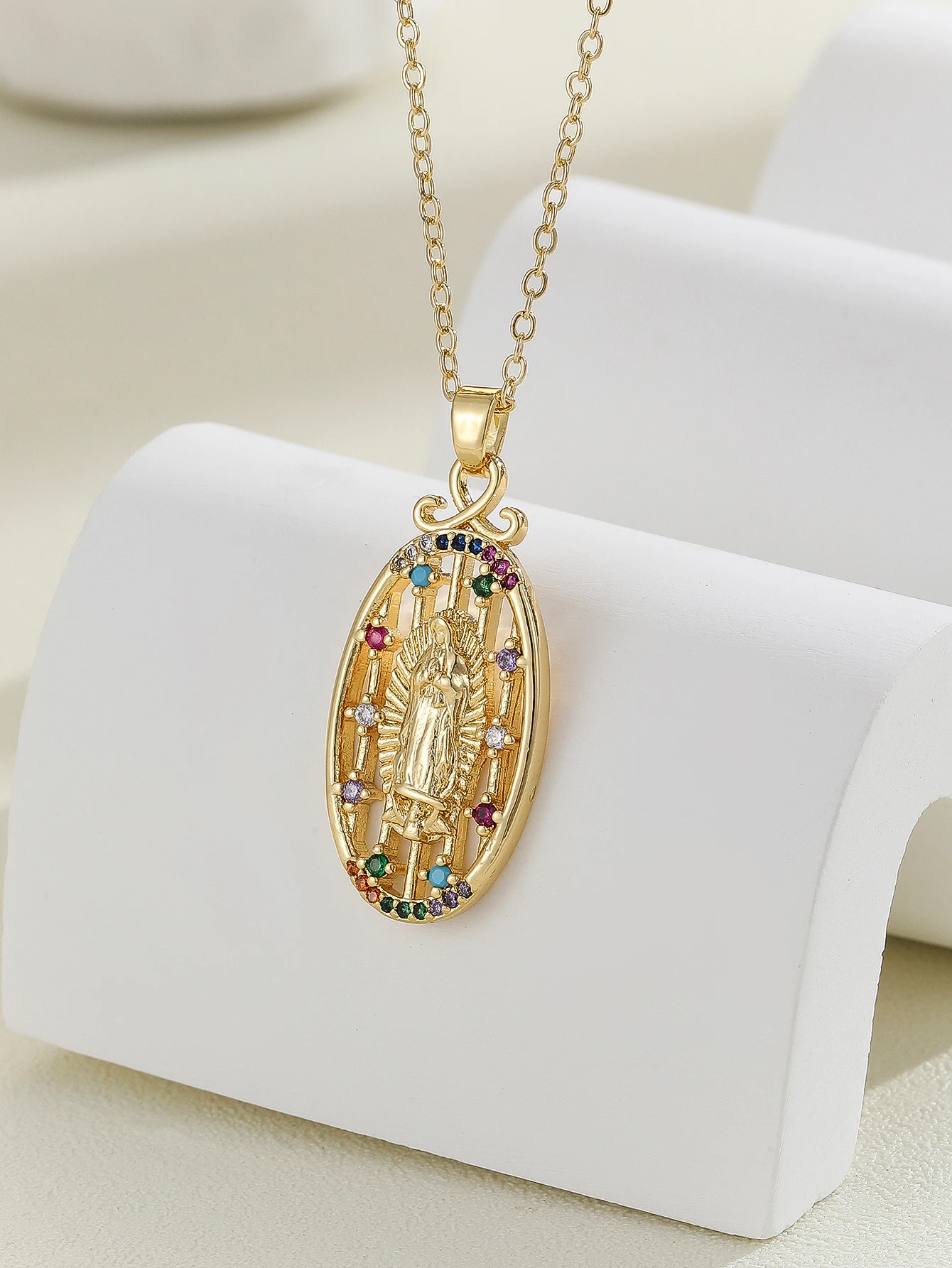Luxury Gold Plated Multicolor  - Vintage Item ulasan dan harga