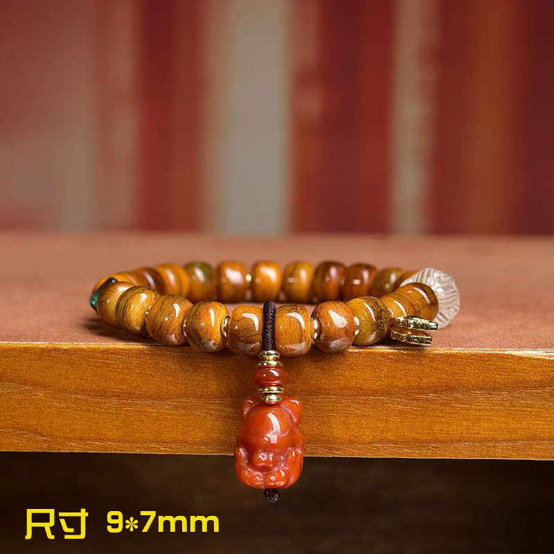 Backflow Yak Bone Beads Single - Vintage Collectible Glass ulasan dan harga