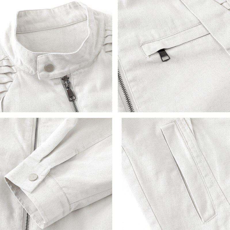 American Vintage Boxy Cropped  - Vintage Zipper ulasan dan harga