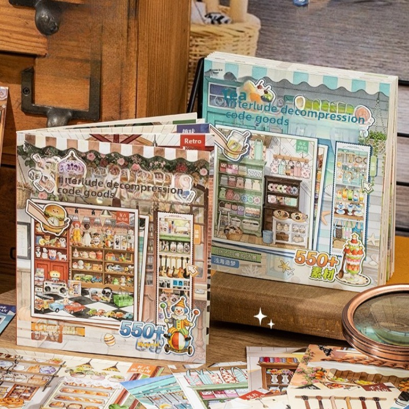24pcs Tea Story Vintage Mini S - Vintage Collectible Shop ulasan dan harga