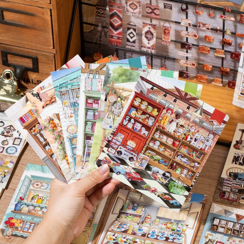 24pcs Tea Story Vintage Mini S - Vintage Collectible Shop ulasan dan harga