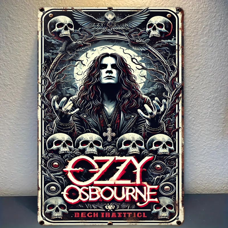 [Vintage Ozzy Osbourne Sign] V - Vintage Collectible Signs ulasan dan harga
