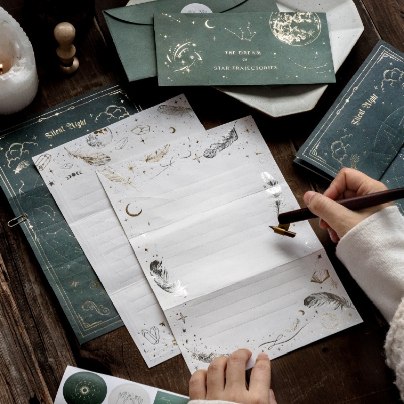 Star Moon Poetry Collection Se - Collectible Vintage Greeting Cards ulasan dan harga