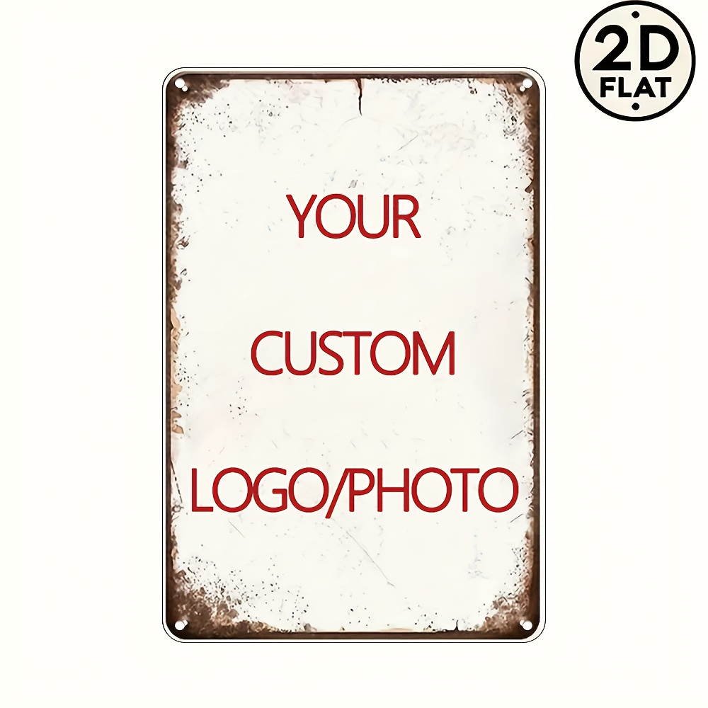 Custom Metal Tin Sign Personal - Vintage Collectible Signs ulasan dan harga