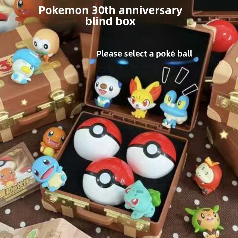 With Box Pokemon First Partner - Vintage Collectible Toys ulasan dan harga