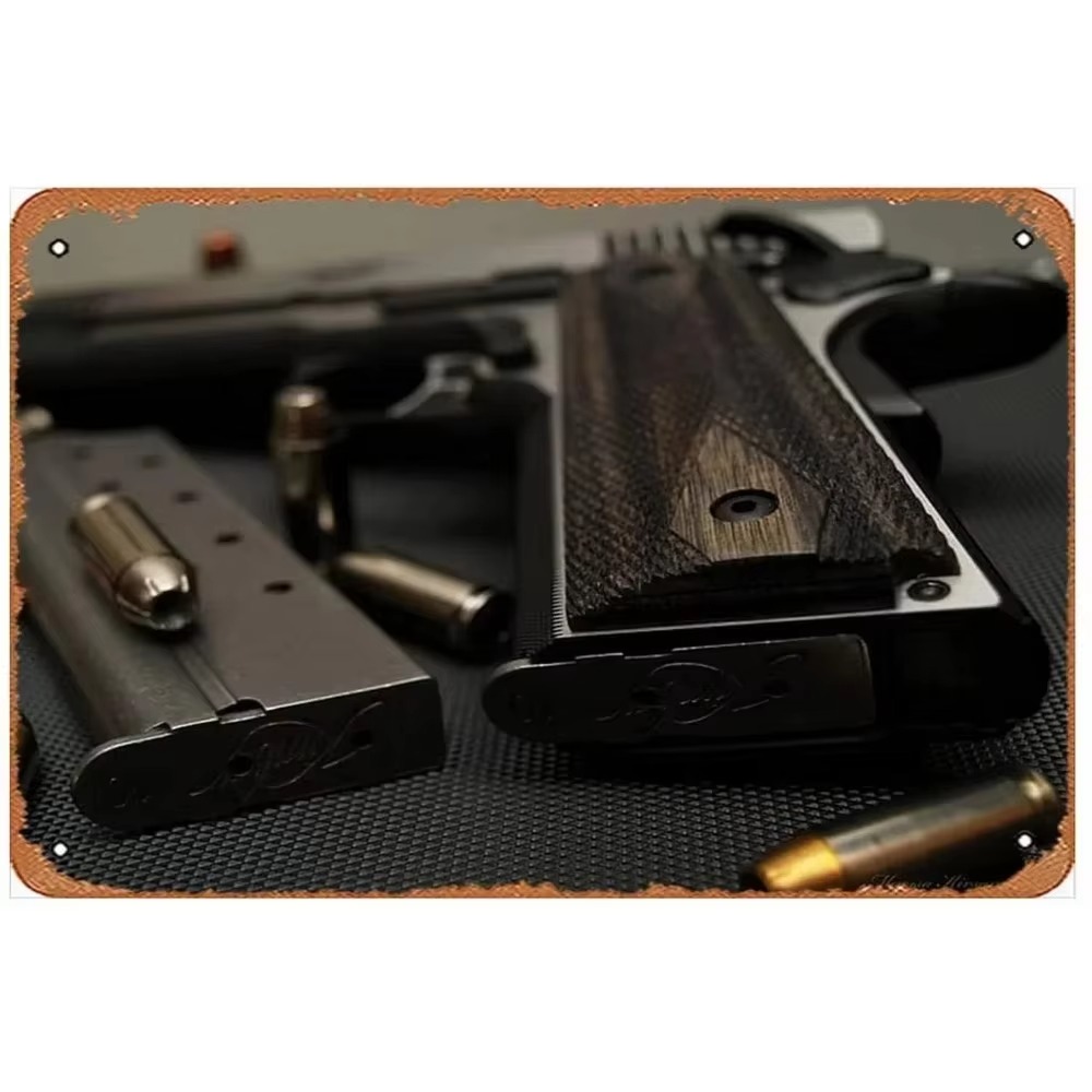Vintage Retro Airsoft Pistol M - Vintage Collectible Signs ulasan dan harga
